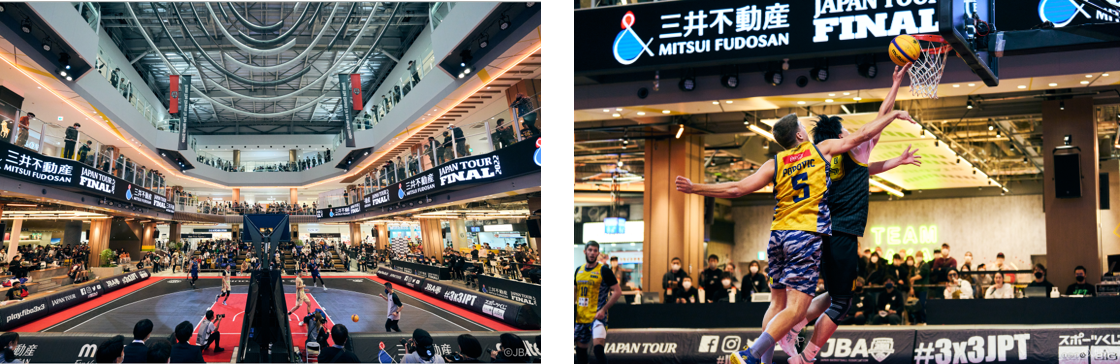 ※三井不動産 3x3 JAPAN TOUR 2022 FINALの様子