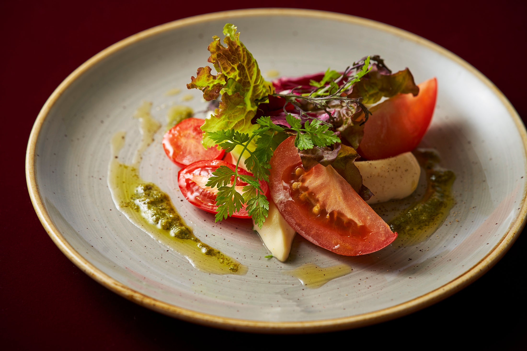 前菜：丹波モッツァレラ