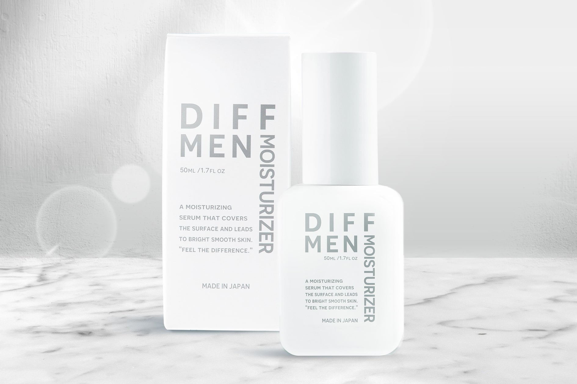 男性の「毛穴」「テカリ」悩みに。新感覚のオールインワン保湿美容液「DIFF MEN MOISTURIZER」 | 株式会社IMDのプレスリリース