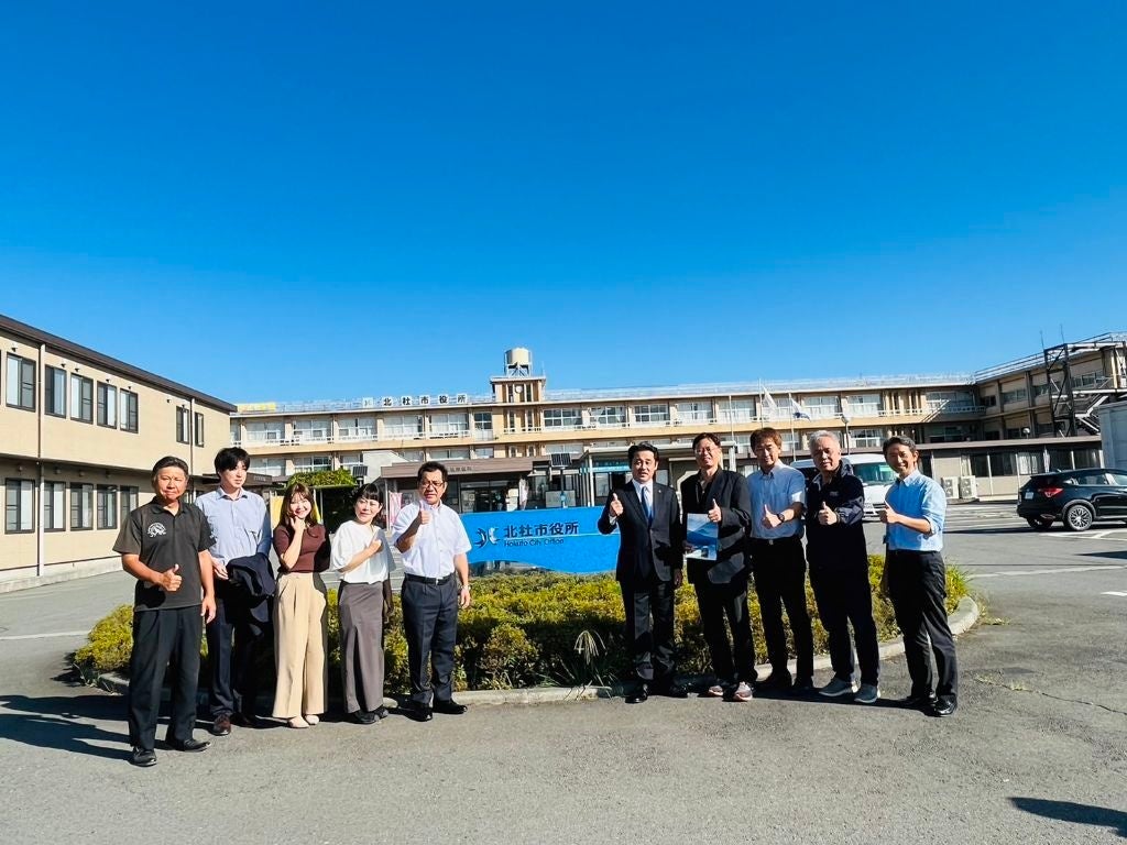 北杜市役所訪問時の様子