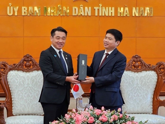 北杜市長とハナム省のフイ人民委員会委員長