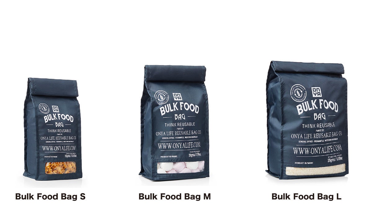 繰り返し使える、軽量でコンパクトな量り売り食品用バッグ「BULK FOOD BAG（バルクフードバッグ）」2023年6月より取り扱い開始いたし