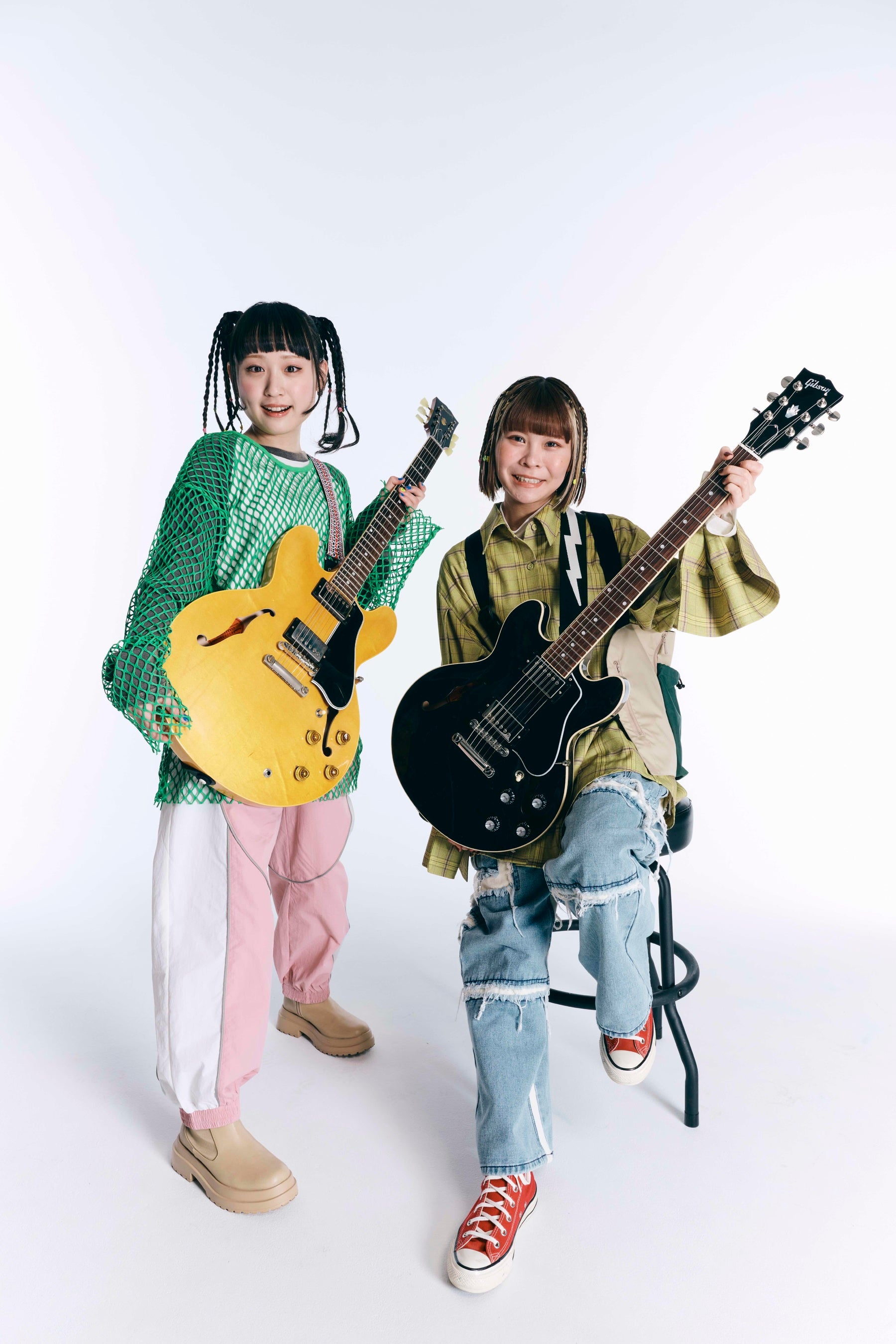 ギブソン130 years x 江口寿史コットンショルダートートバッグ/黒 ギブソン130 years x 江口寿史コットンショルダートートバッグ/黒