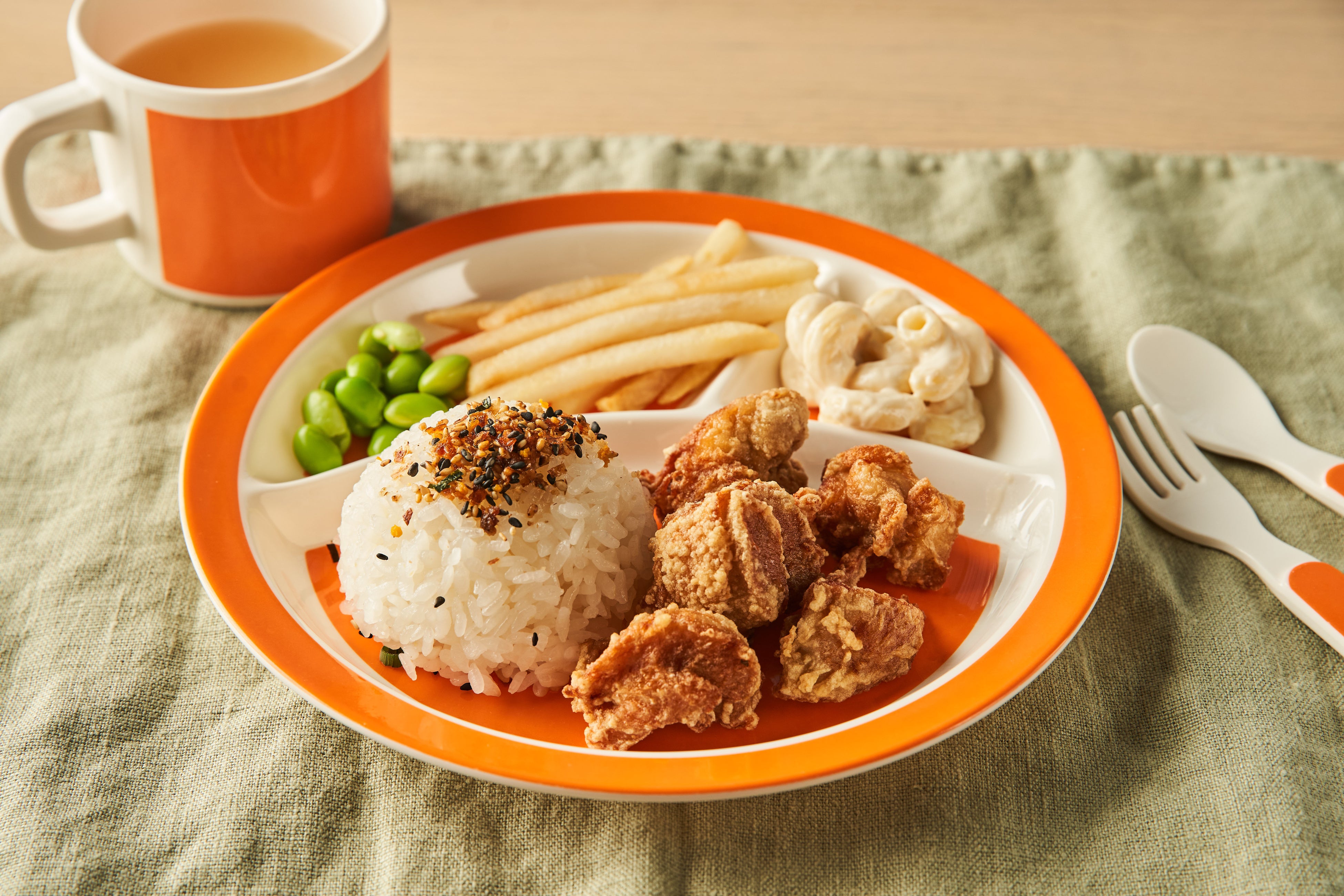 モチコチキン キッズプレートランチ