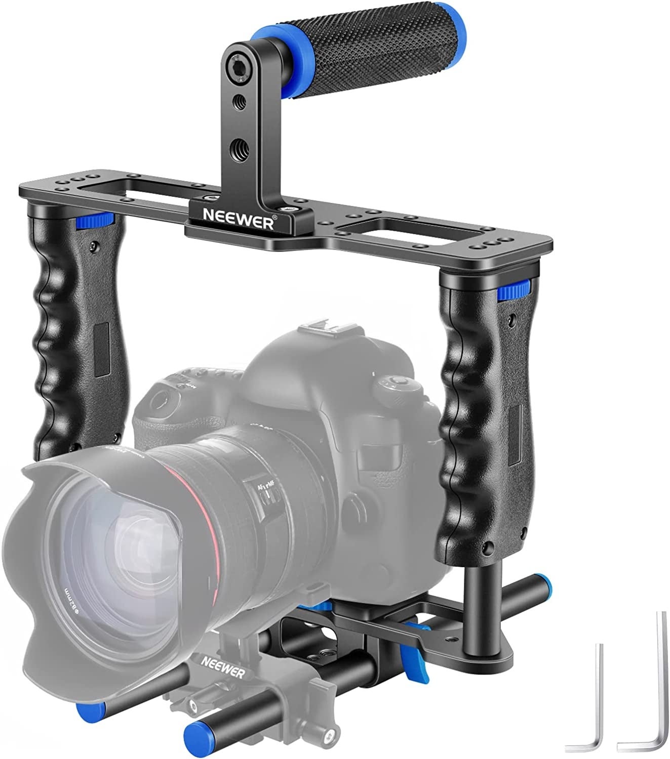 レア商品 ナーフ用 写真 カメラ ビデオカメラ NERF HD 720P NEEWER 幅広い互換性あり・撮影用カメラビデオケージ】人間工学