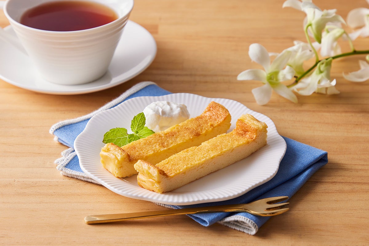 【グルテンフリーのご褒美スイーツ】素材にこだわる自然派Styleから、3種のチーズをつかったスティックチーズケーキが新登場