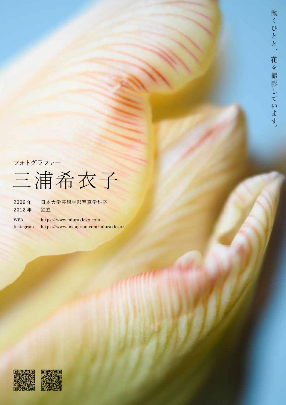 photo 三浦希衣子 design Takanashi design