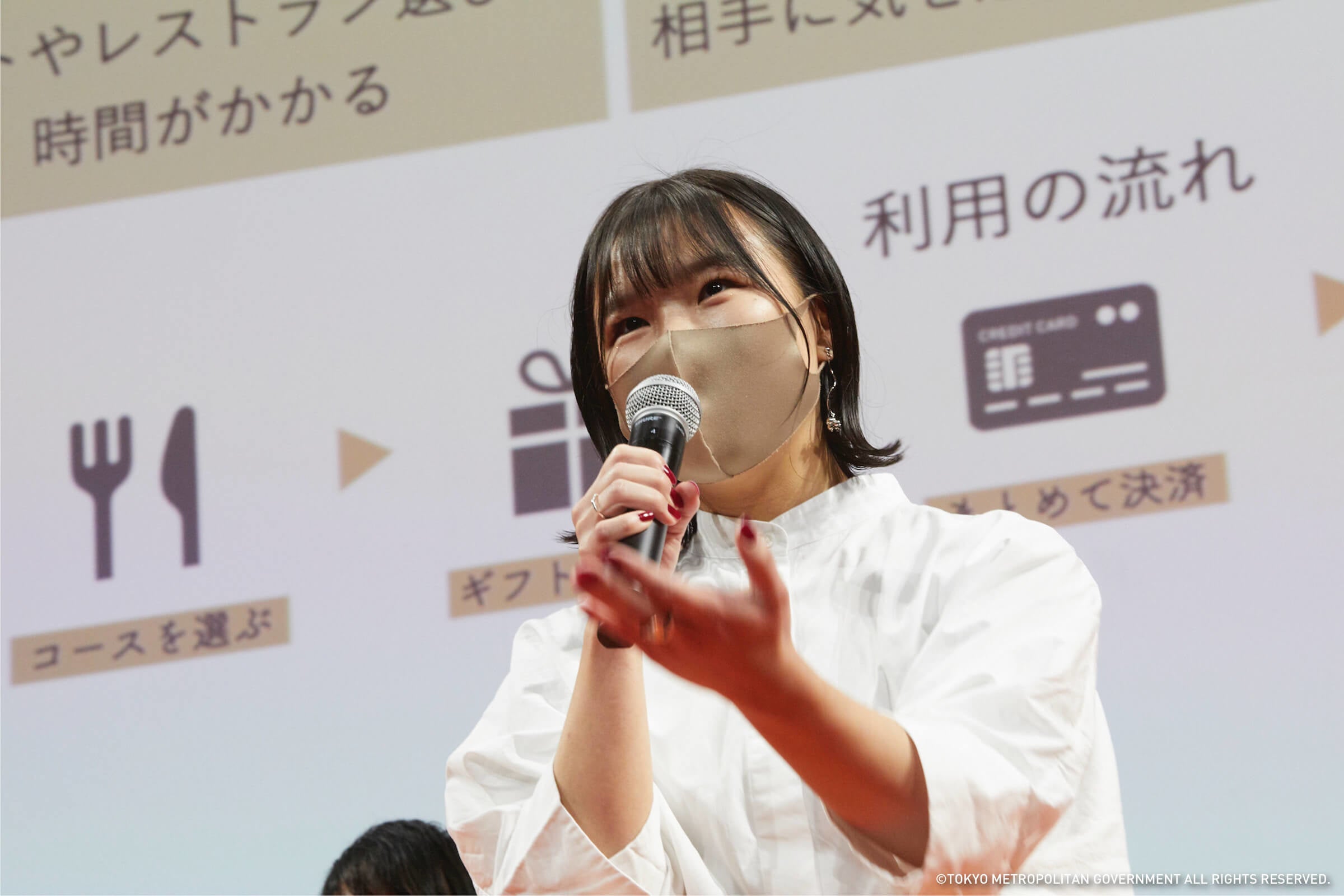 TOKYO STARTUP GATEWAY THE FINAL セミファイナリストピッチでの山本さん