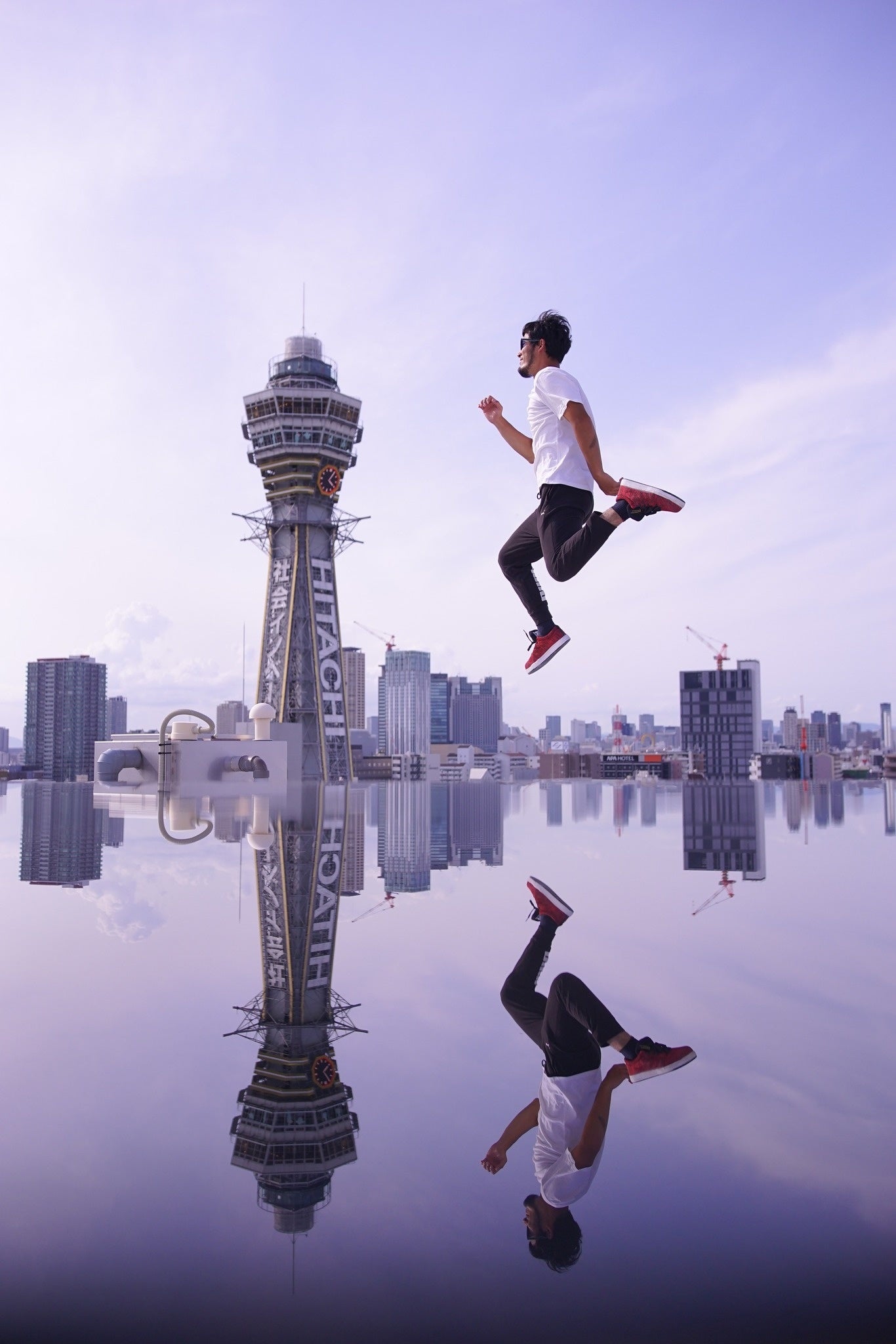 大阪・Willows Hotel 大阪新今宮屋上のフォトスポット