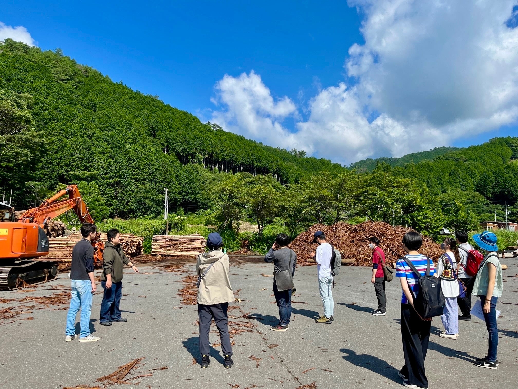 2022年のフィールドワークの様子