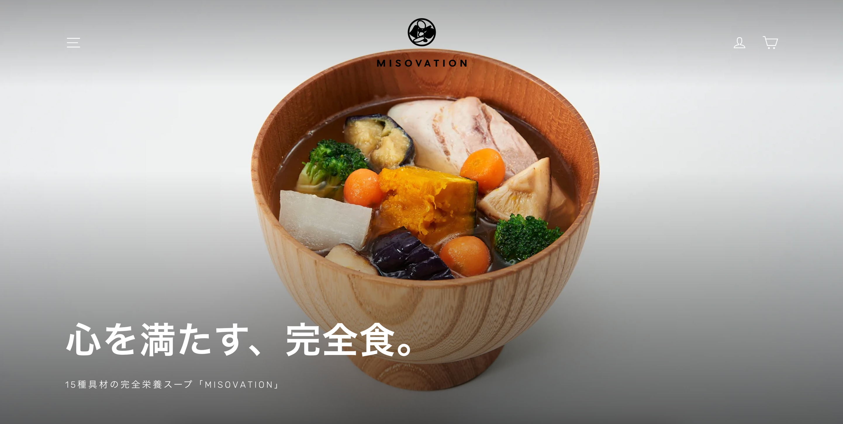 MISOVATION WEBサイトTOPページ