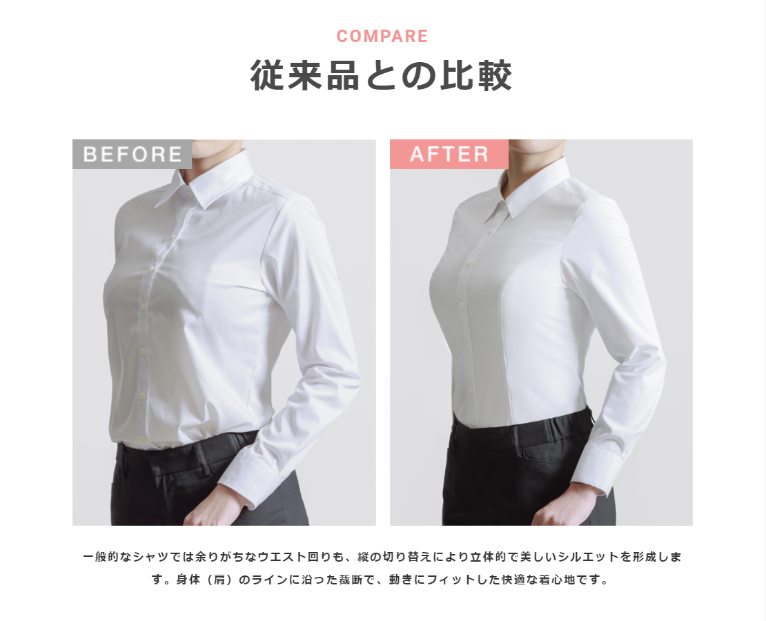 従来品との比較