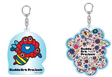 バディアートプロジェクトと、ミャクミャクのコラボレーションアートが バディアートプロジェクトと、ミャクミャクのコラボレーションアートが