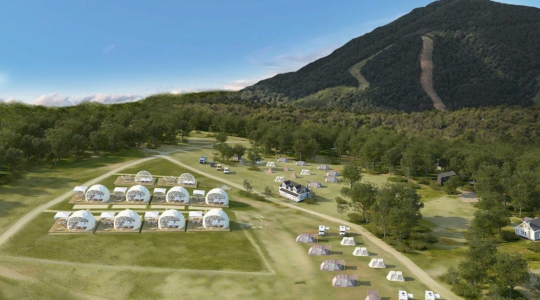 OZE-HOSHISORA GLAMPING＆CAMP RESORT全体イメージ