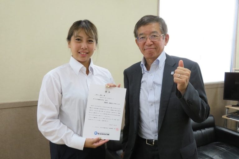 品川夏帆選手とバス会社の取り組み