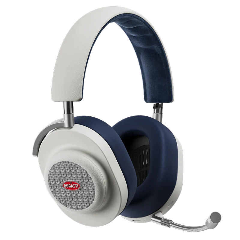 【期間限定値下げ】ブガッティワイヤレスヘッドホン ブガッティ初のゲーミングヘッドホンが登場！「BUGATTIワイヤレス