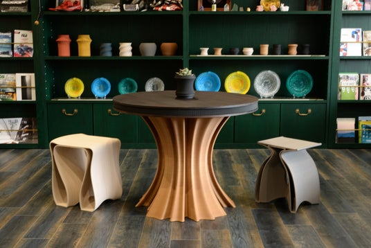 インテリアの未来が集まる展示会「JAPANTEX 2025」に、サスティナブル材料を使い、3Dプリンターで作るインテリア『孚美(FūūBi)』出展 インテリアの未来が集まる展示会「JAPANTEX 2025」に、サスティナブル材料を使い、3Dプリンターで作るインテリア『孚美(FūūBi)』出展