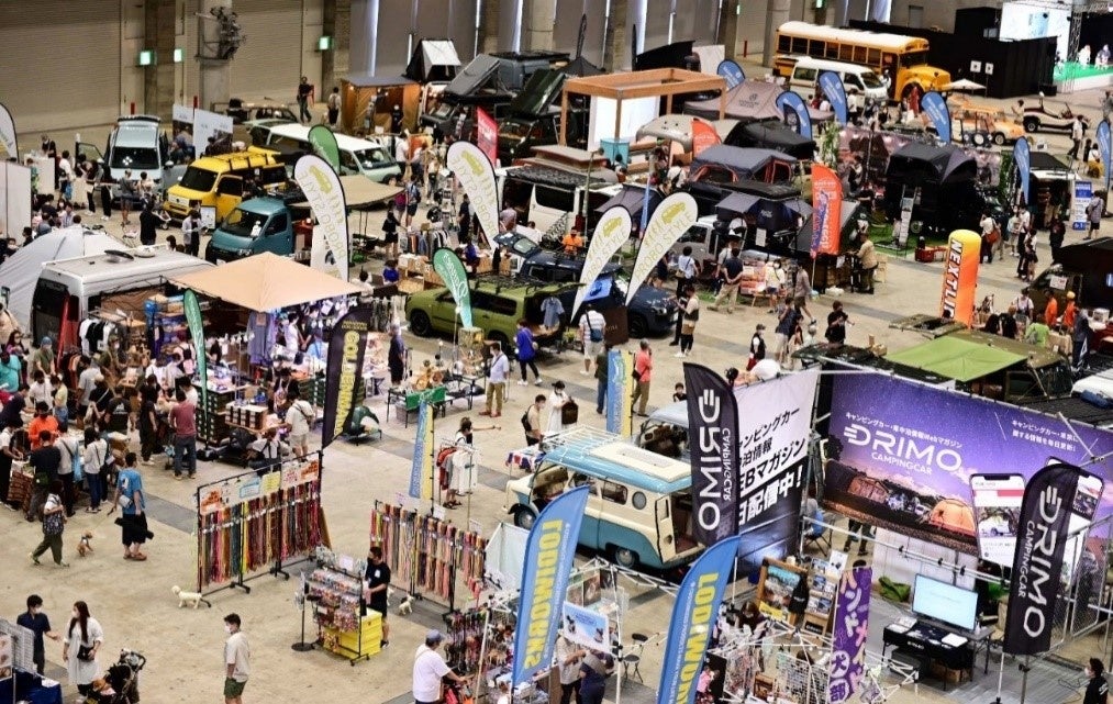 2022年8月に開催された「アソモビ2022」会場の様子