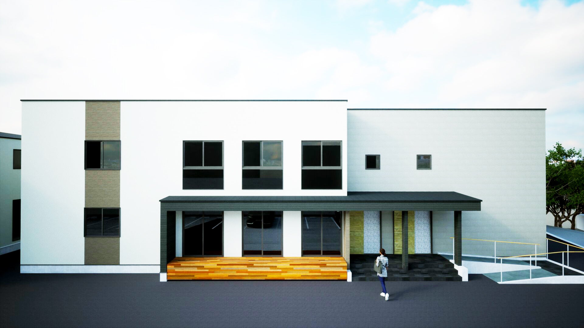 学生が作成した完成イメージCG