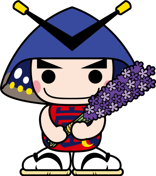 嵐山町マスコットキャラクターむさし嵐丸