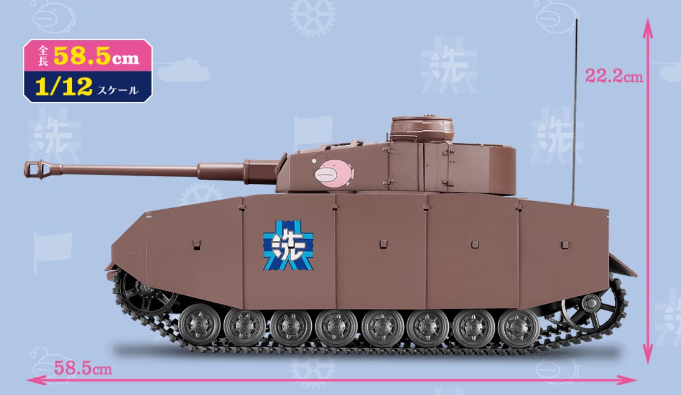 週刊ガールズ&パンツァー 4号戦車をつくる1号〜17号 戦車模型道、始めます!】『週刊 ガールズ&パンツァー Ⅳ号戦車