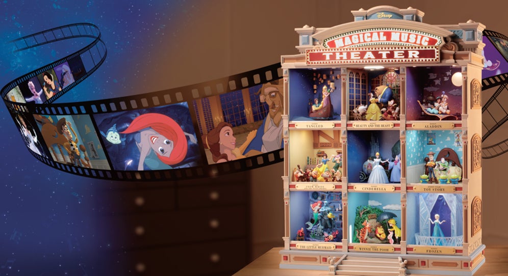 ディズニー マジカルミュージックシアター ディズニー映画の名シーンを、上質なミニチュアで。『ディズニー