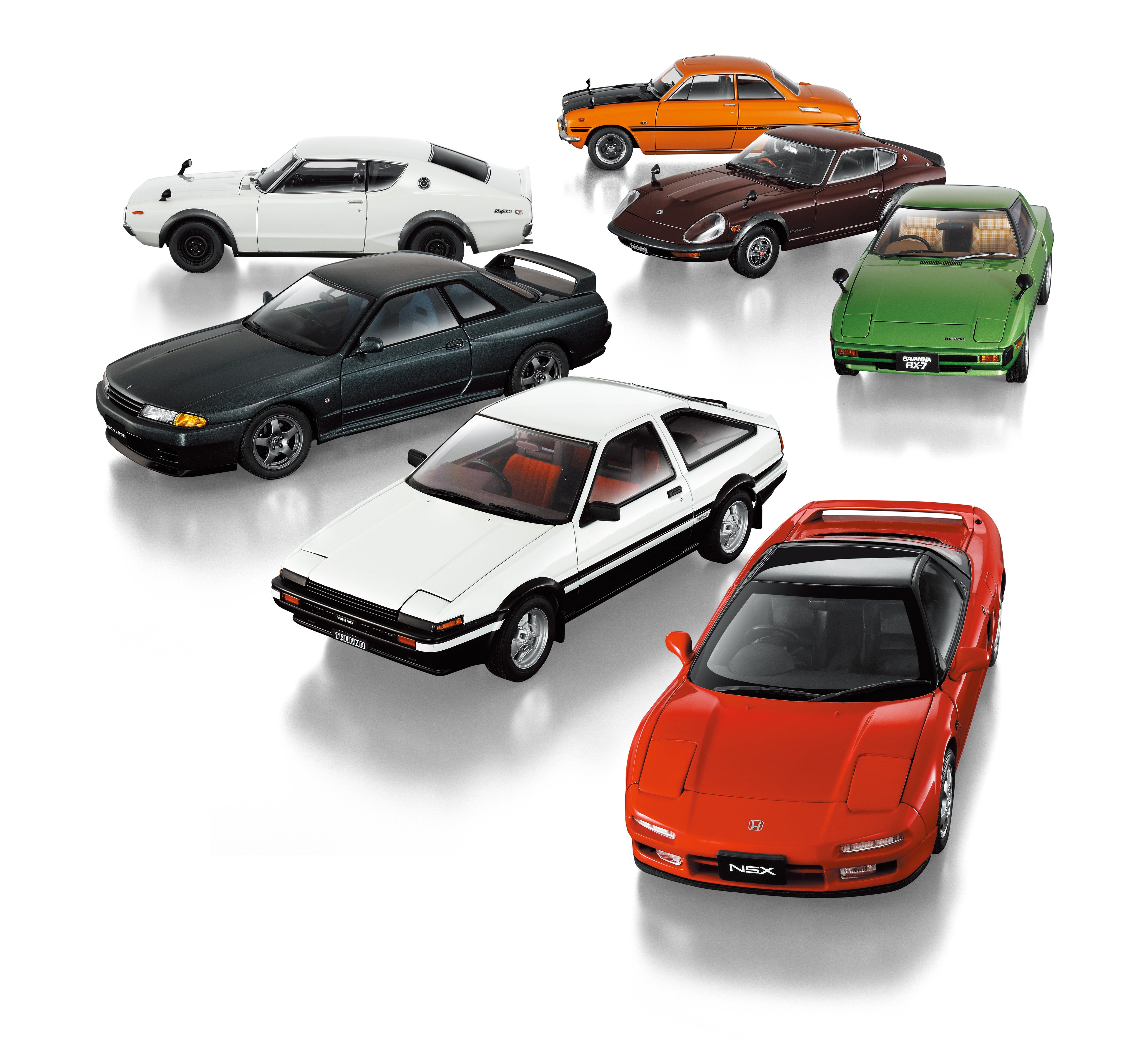 ★２３車種❤️トヨタ車だけ❤️国産名車コレクション★大量セット★まとめ売り★新品 全長およそ20cmの迫力。国産名車の魅力を堪能できる1/18スケールモデル