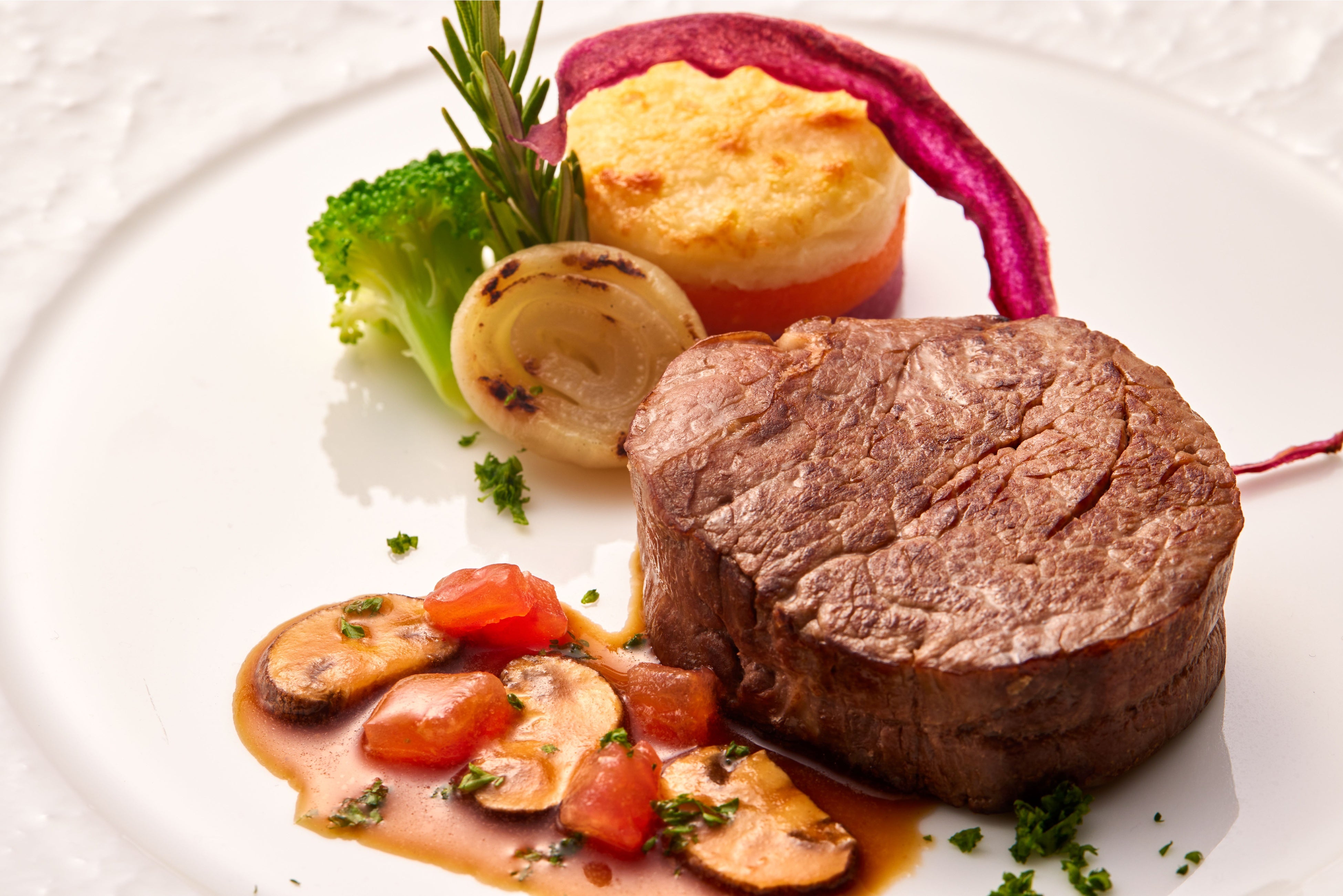 婚礼コース料理 一例