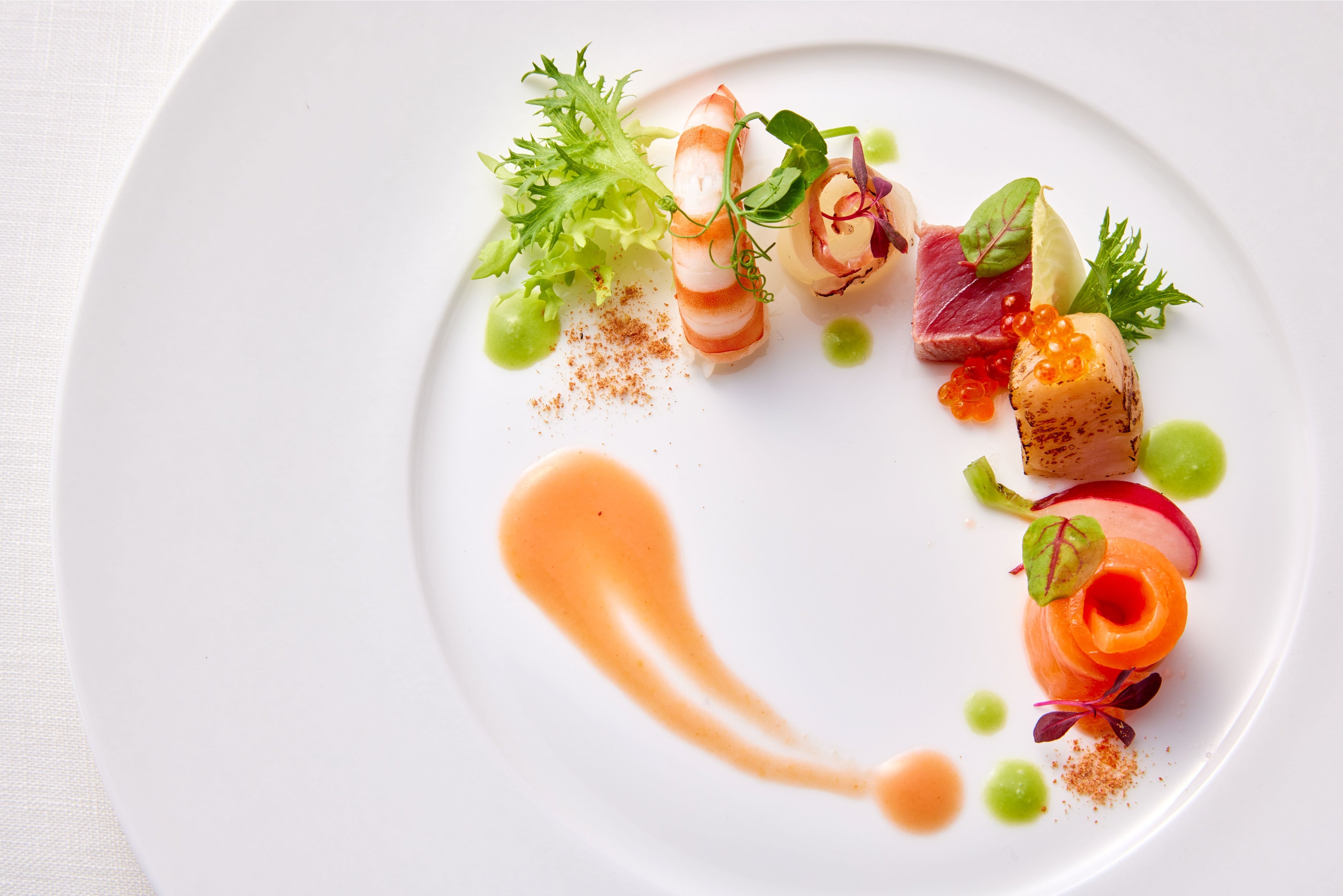 婚礼コース料理 一例