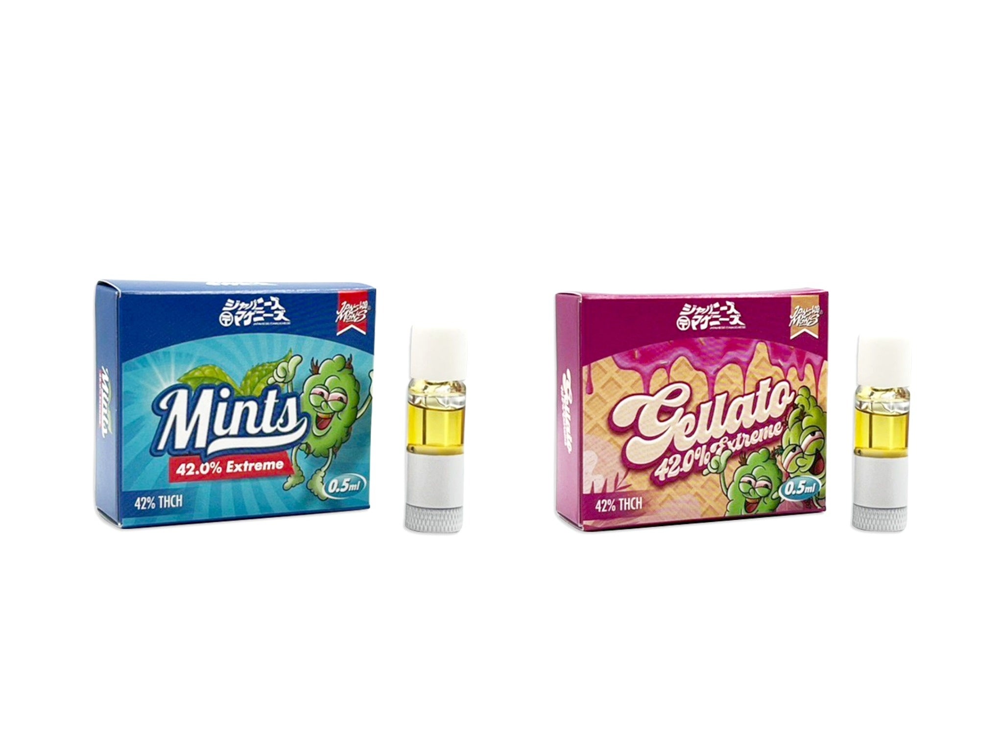 （写真左から）MINTS、GELATO