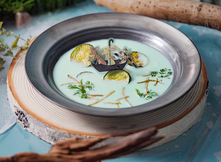 ＜カンガ、ラビット、ティガー＞クリストファー・ロビンの家へ！ミルクコンソメスープ