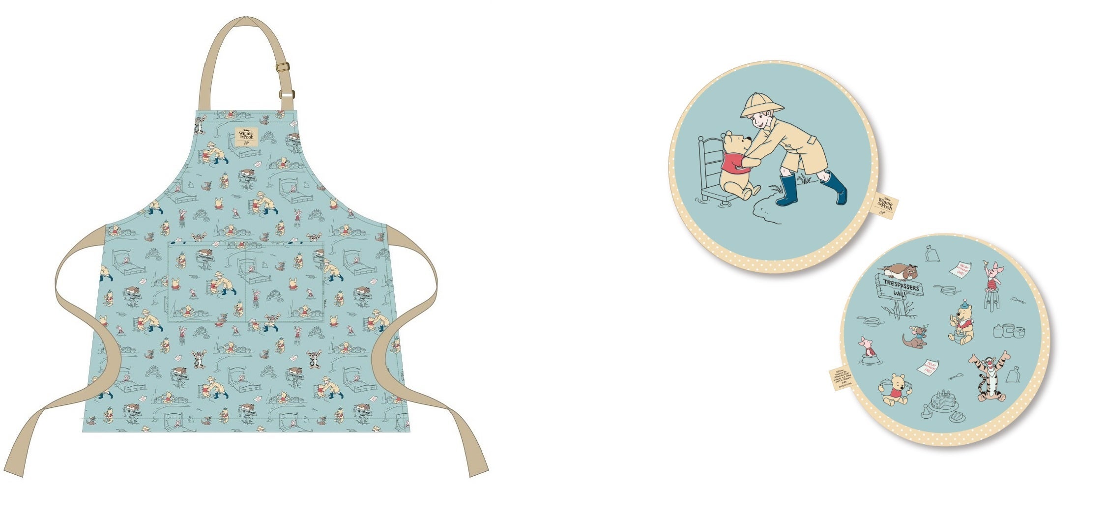 エプロン、ラウンドクッション