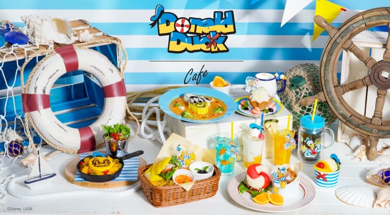 ドナルドダック」の誕生日をお祝いしてスペシャルカフェが東京・大阪 ドナルドダック」の誕生日をお祝いしてスペシャルカフェが東京・大阪