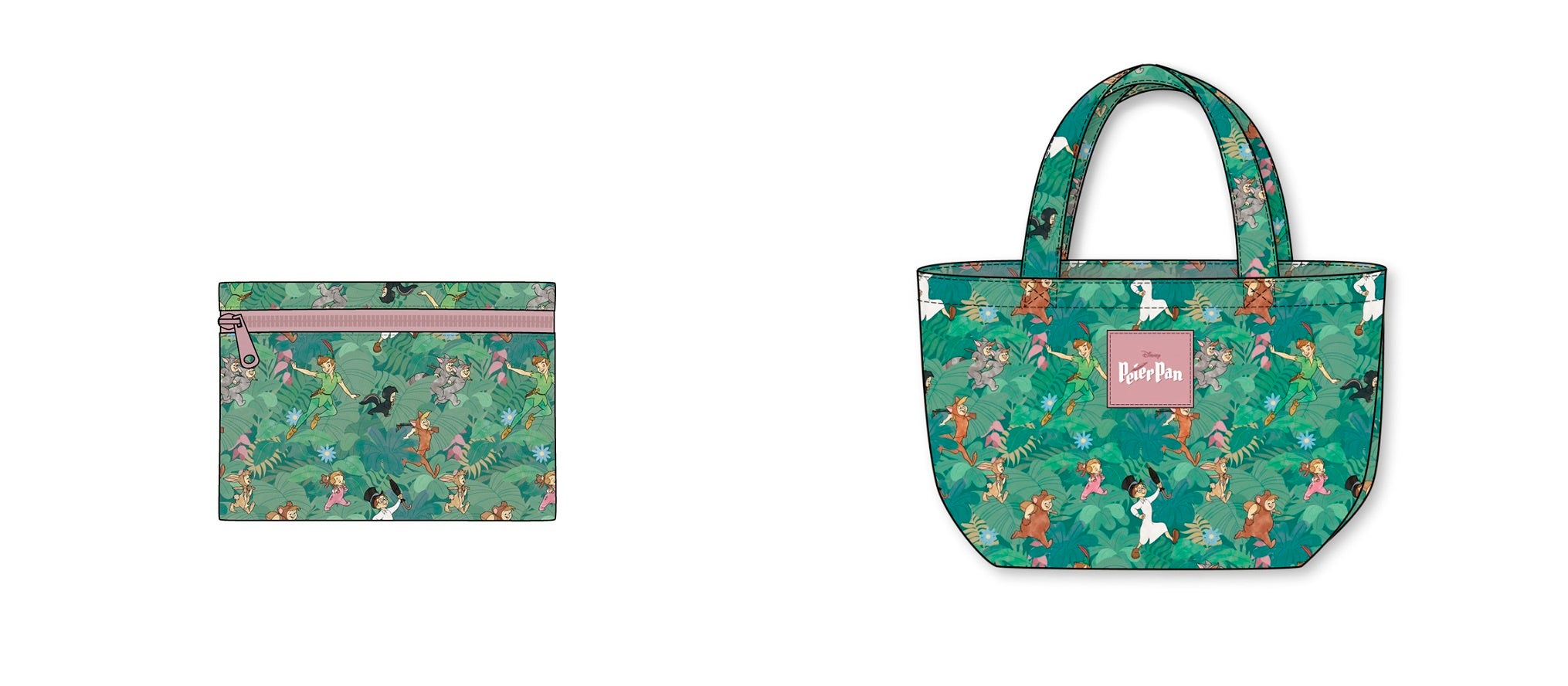 マルチポーチ、ランチトート