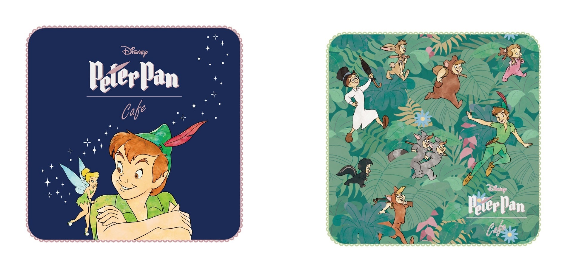 ディズニーの名作アニメーション『ピーター・パン』のスペシャルカフェ