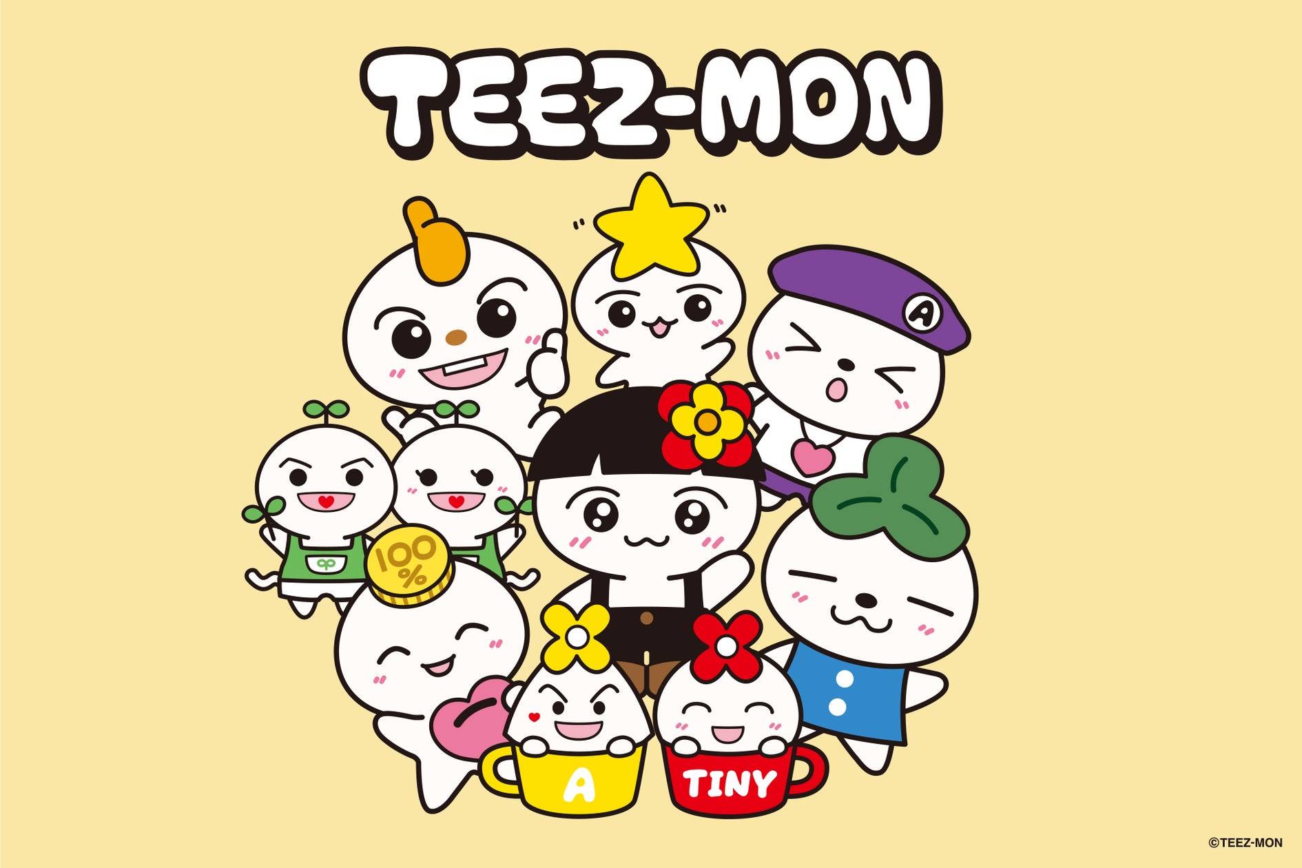 ATEEZ公式オリジナルキャラクター『TEEZ-MON(ティーズモン)』誕生! | 株式会社レッグスのプレスリリース