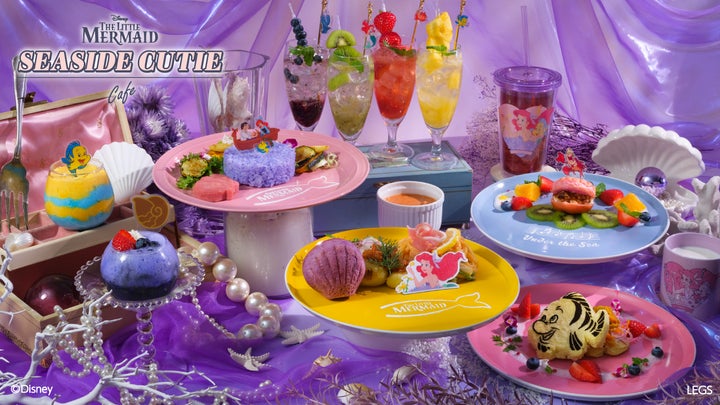 リトル・マーメイド」Seaside Cutie OH MY CAFE期間限定オープン リトル・マーメイド」Seaside Cutie OH MY CAFE期間限定オープン