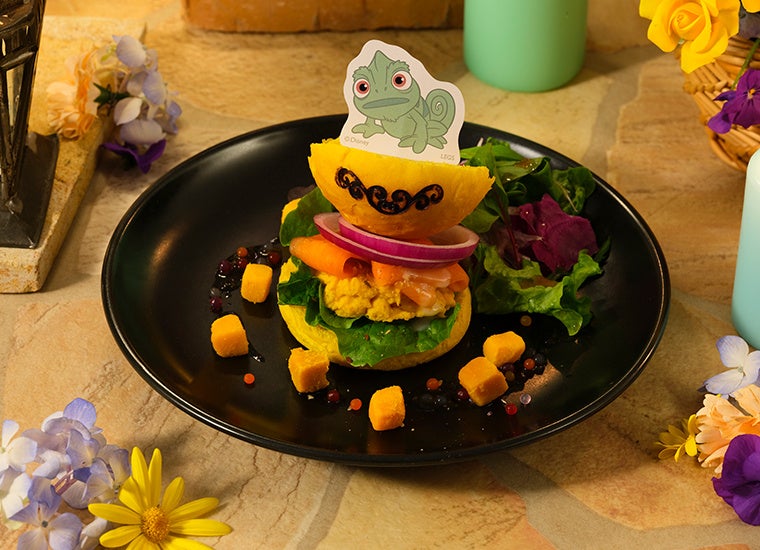 <パスカル>サーモン&パンプキンサンドイッチ
