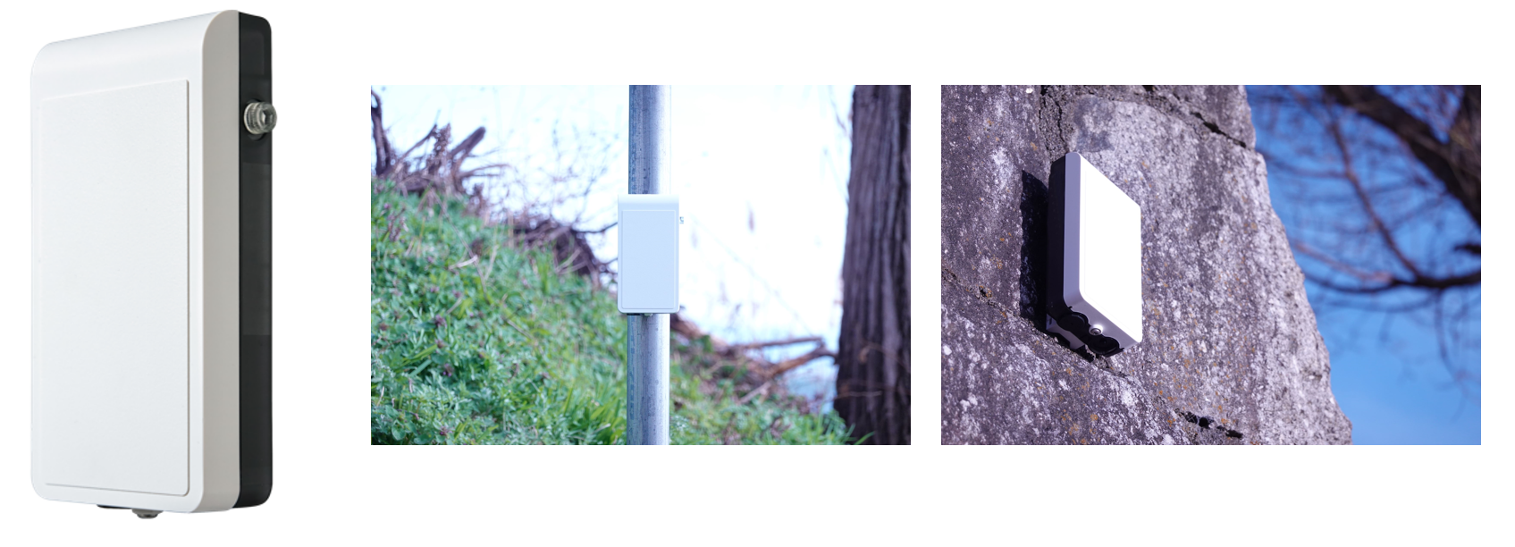 設備や土地の傾きを検知し情報発信