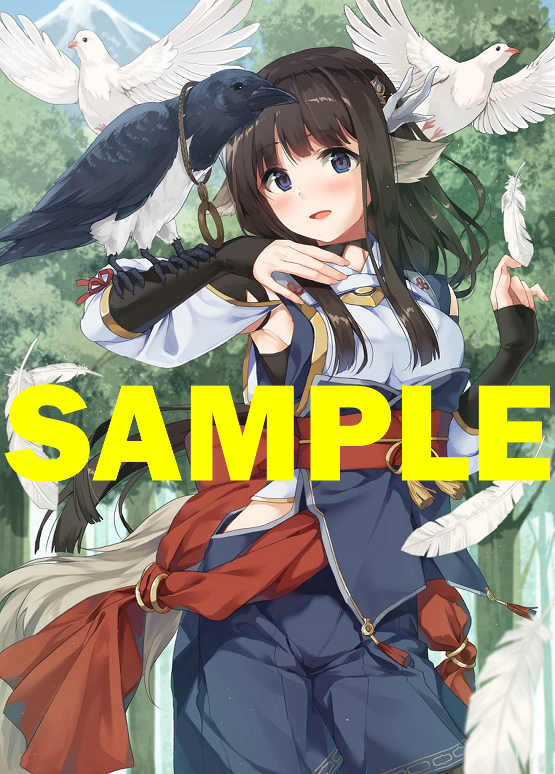 ※展示イラストSAMPLE　©AQUAPLUS／うなさか