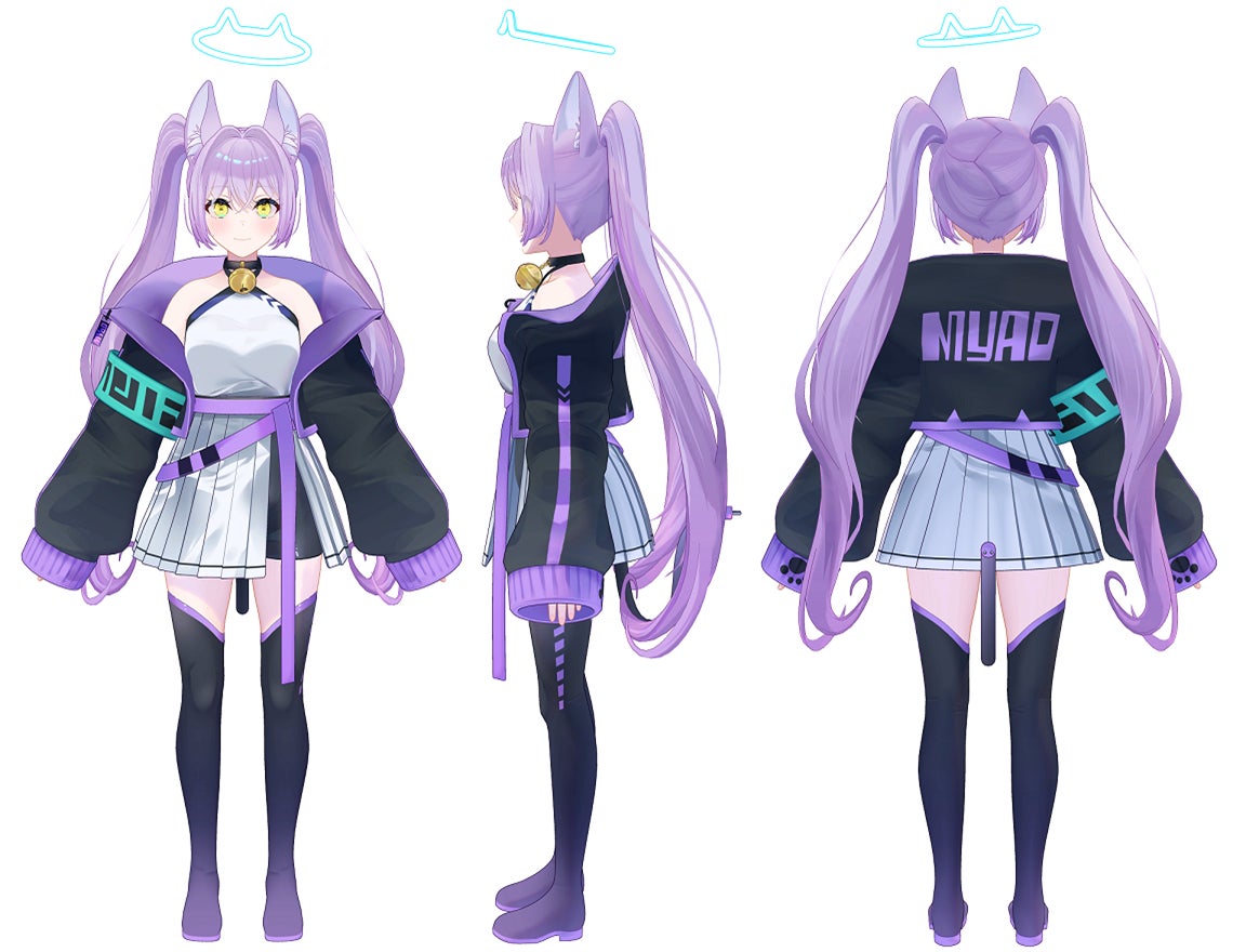 ※「メルクル」3面図 (3Dモデル)