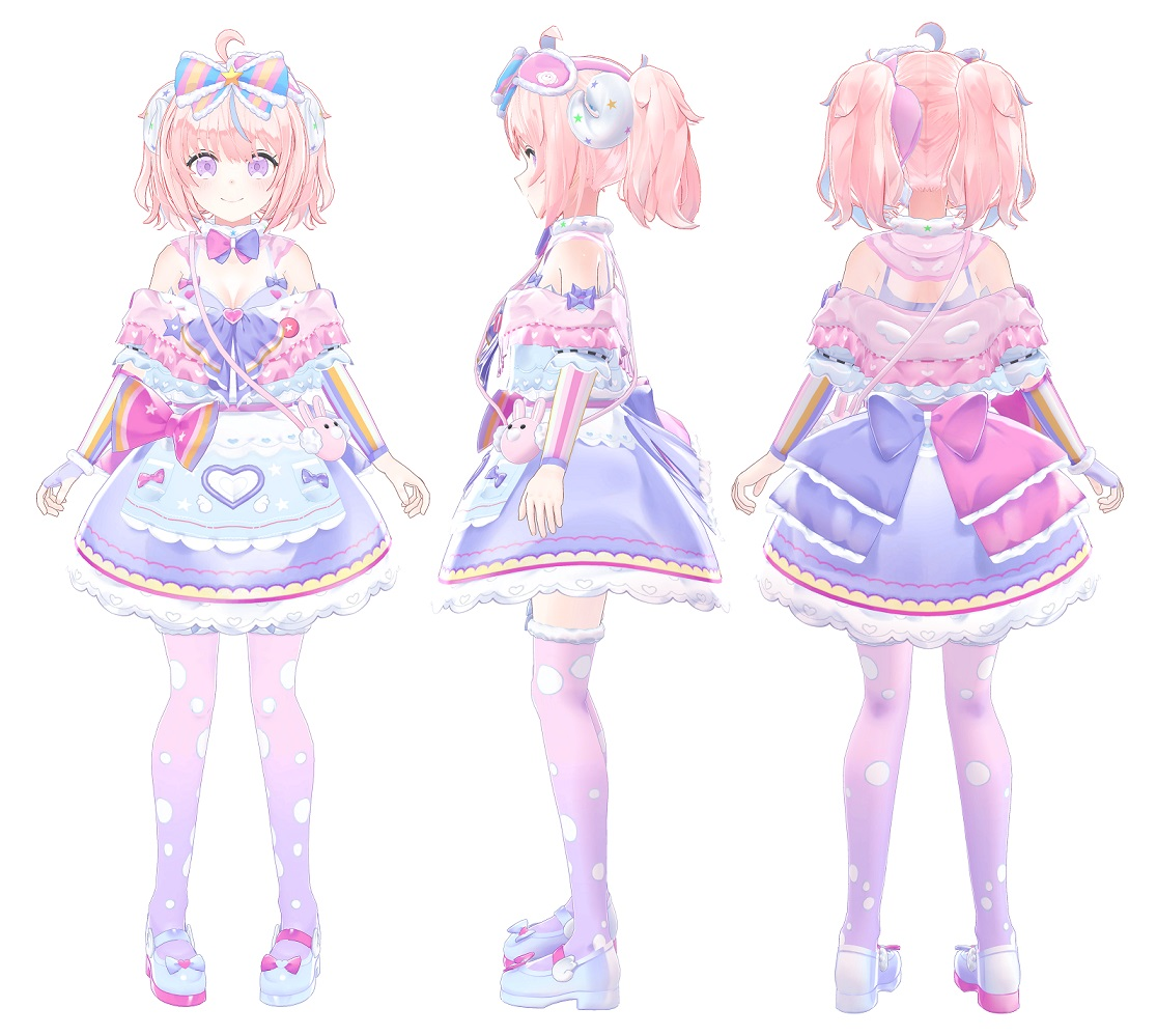 ※「アメリー」3面図 （3Dモデル）