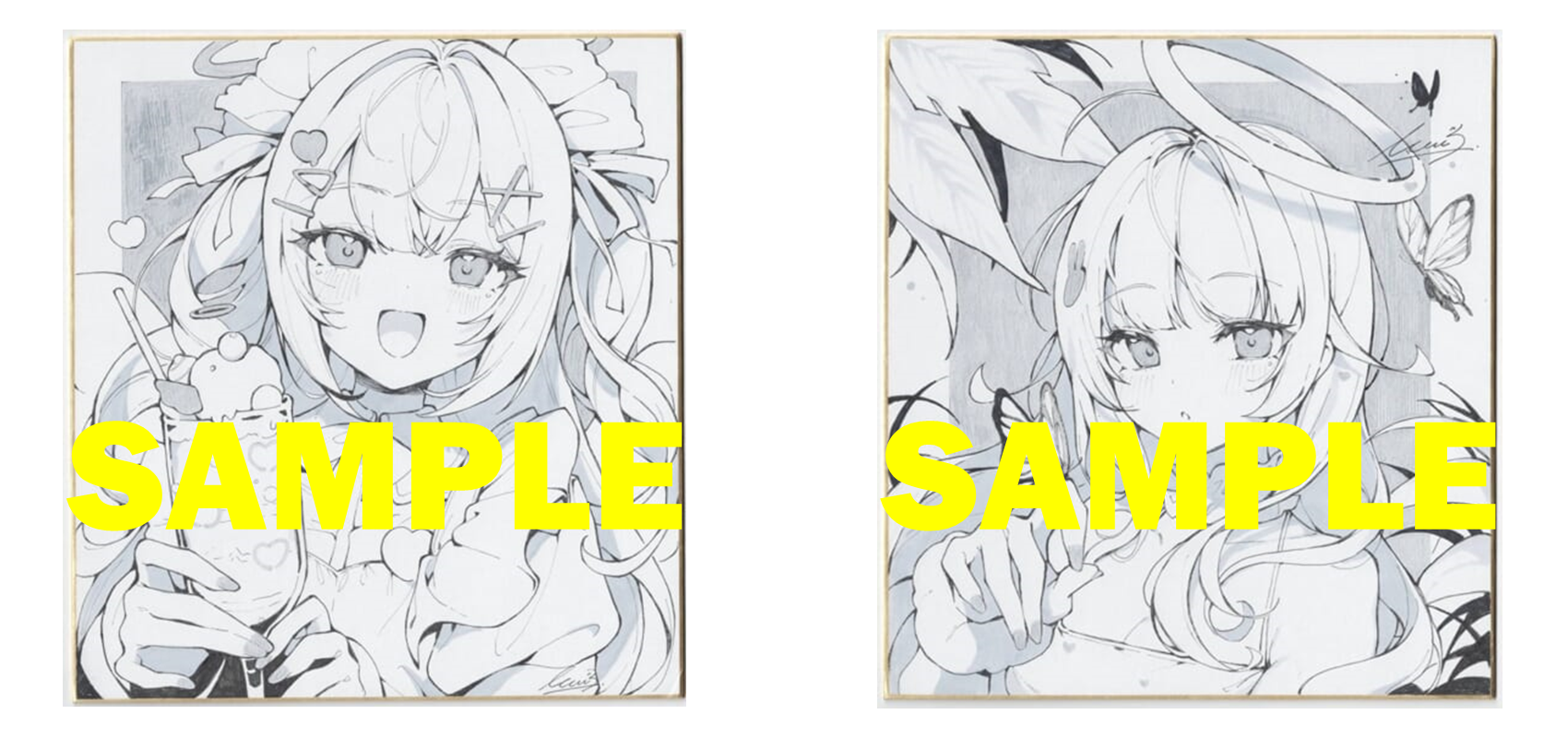 イコモチ 直筆サイン入り色紙 8832221c-434d-46b1-a77c-
