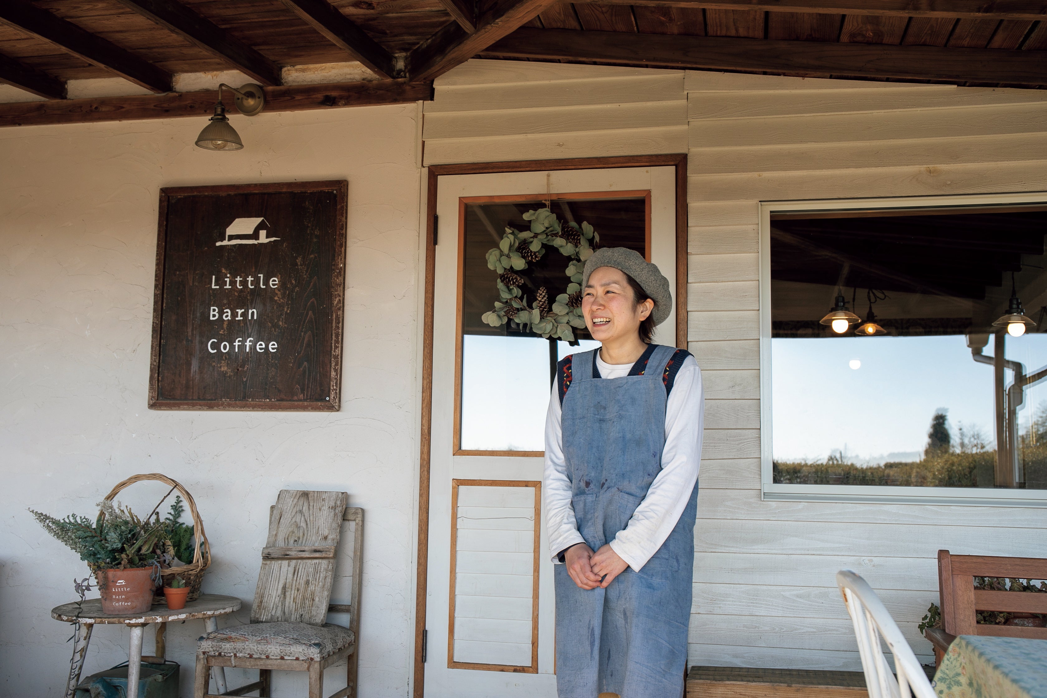 大田原市／Uターン移住しカフェを開く夢を実現した齋藤さん