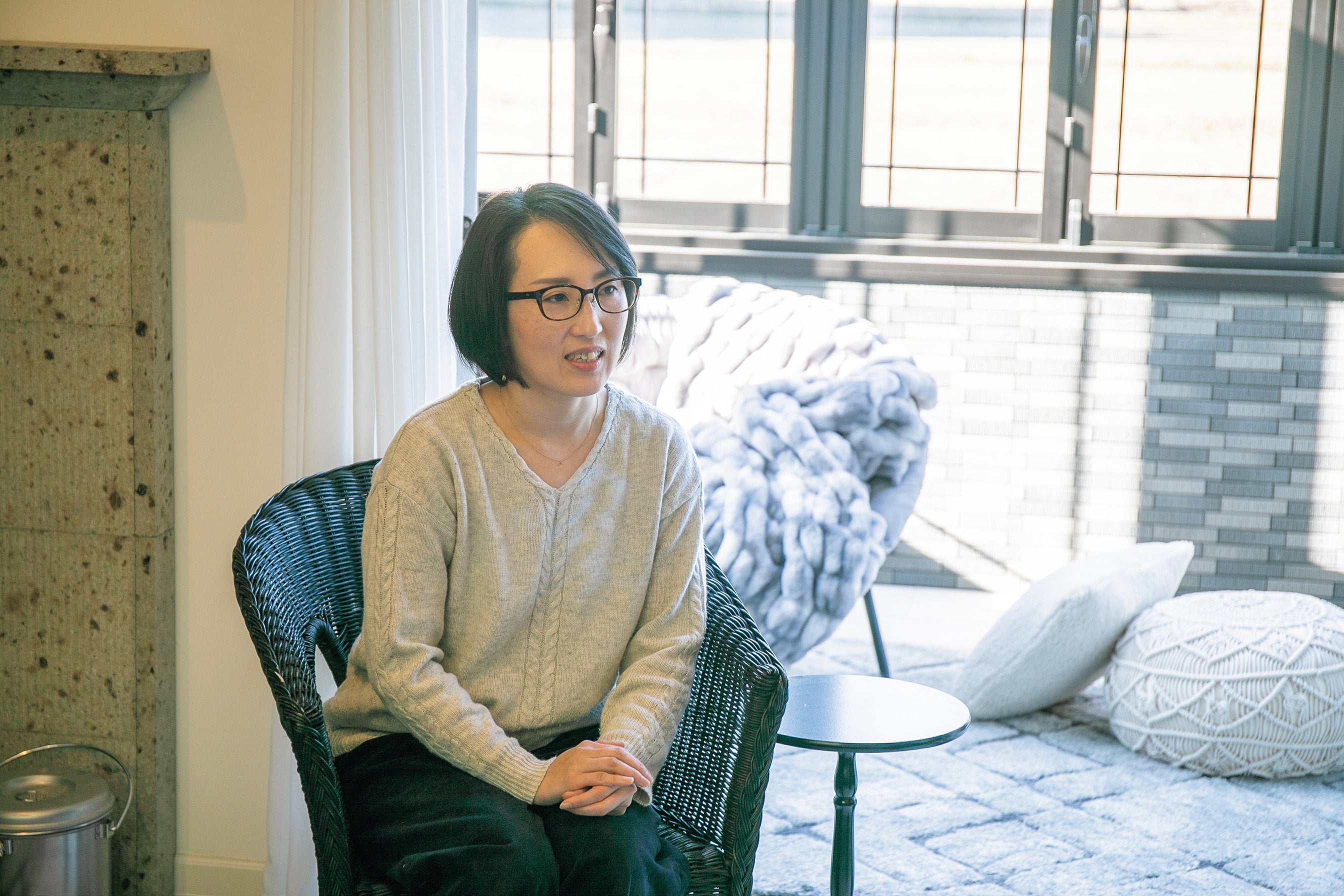 那須塩原市／自然豊かな環境で３人の子育てをしている本間さん