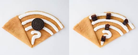 （左から）クッキークリーム、ブラウニークリーム