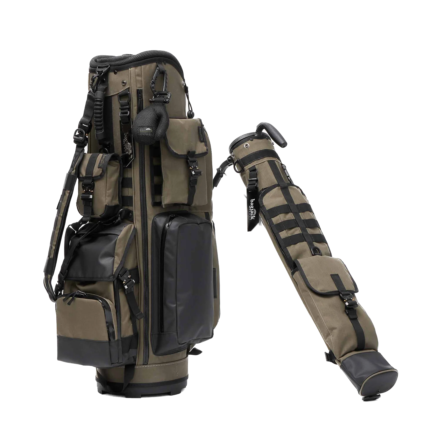 bagjack golf キャディバッグ　ブラック　カートバッグ bagjack golf キャディバッグ ブラック カートバッグ bagjack golf