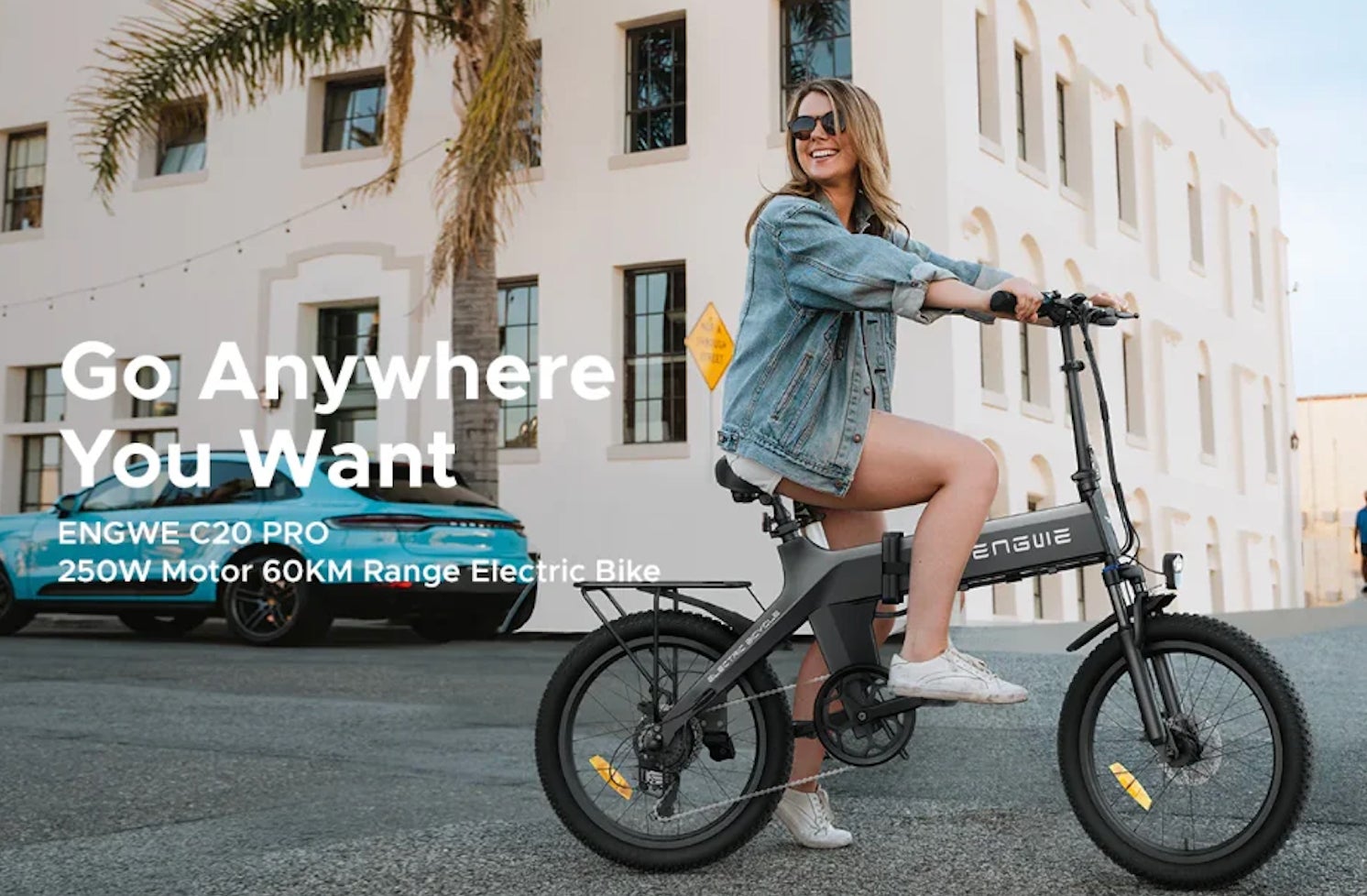 電動アシスト自転車「ENGWE C20 PRO」が東京ギフト・ショー秋2023に初 電動アシスト自転車「ENGWE C20 PRO」が東京ギフト・ショー秋2023に初