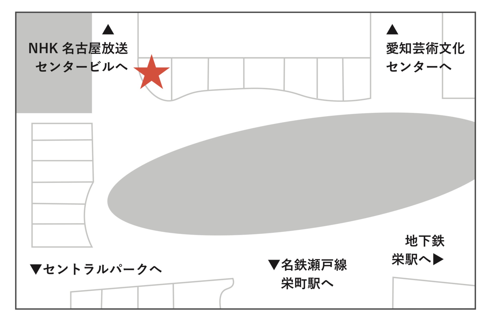 オアシス２１　地下1階　北側区画