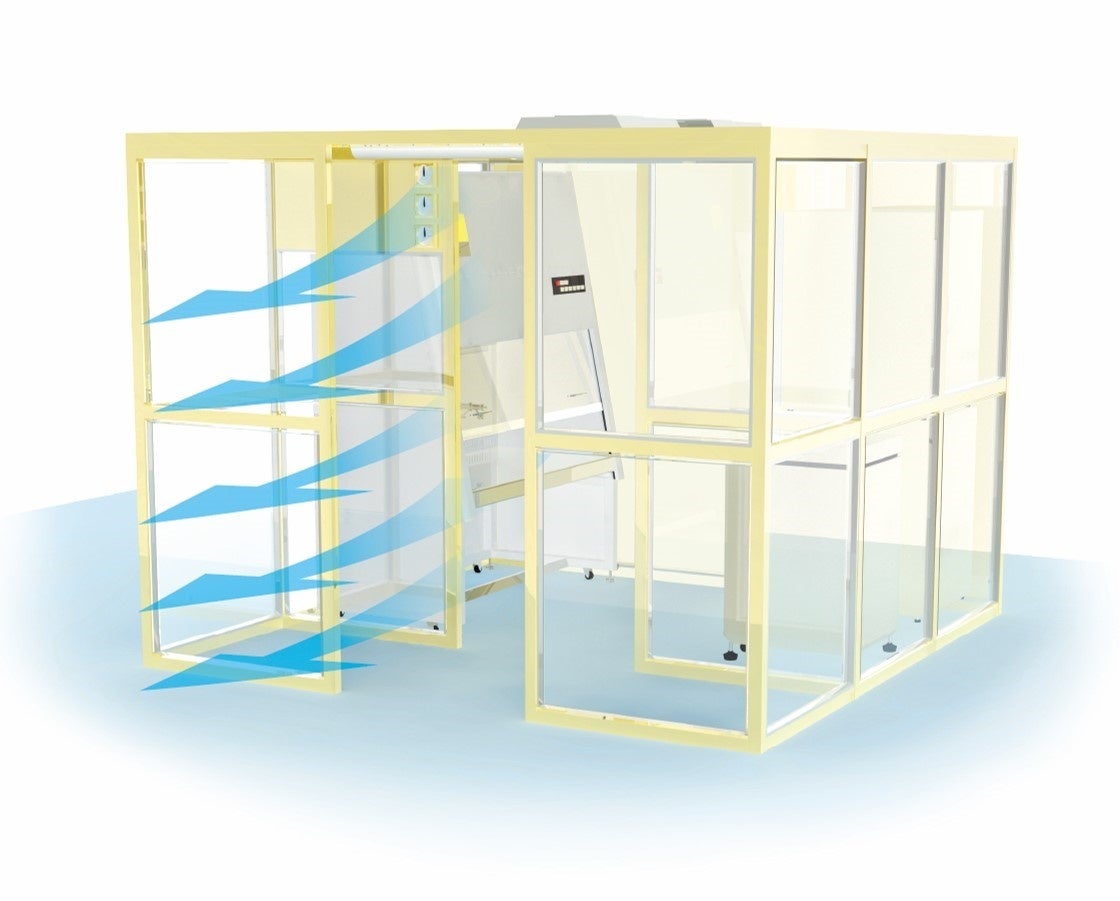 エアバリアブースのイメージ